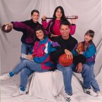 This family has another child but he wasn't into sport so they gave him away.