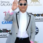 Psy looked like Psy. He's really committed to wearing those sunglasses, isn't he?
Tammie Arroyo/AFF/EMPICS Entertainment