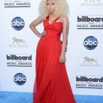 Nicki Minaj knows that bigger is better when it comes to hair. Other than that the look is a little boring. Classy like, but who wants that from Nicky Minaj?
Tammie Arroyo/AFF/EMPICS Entertainment