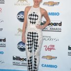 Miley Cyrus wore something someone's nan crocheted for her. It's actually kind of cool.
John Shearer/Invision/AP