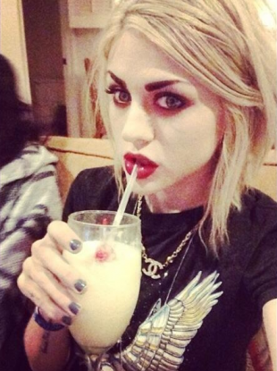 Frances Bean Cobain and the way she might look at you 