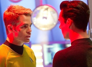 James T Kirk squares off against intergalactic spy John Harrison.