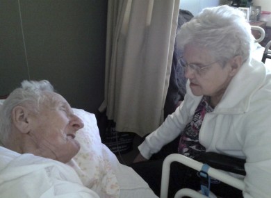Harold and Ruth pictured in June. 