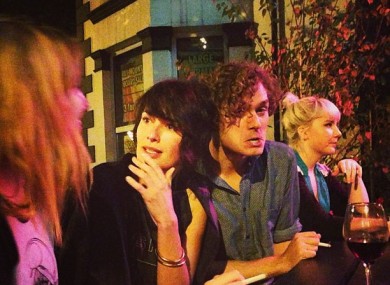 Cersei (Lena Headey) and Loras (Finn Jones). 