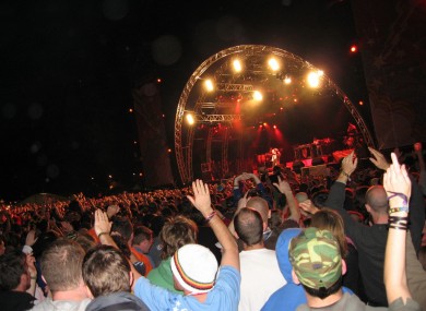 The main stage at Electric Picnic 