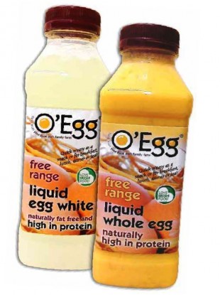 Eggs. Not orange juice. Eggs. 