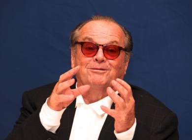 Nicholson in 2010