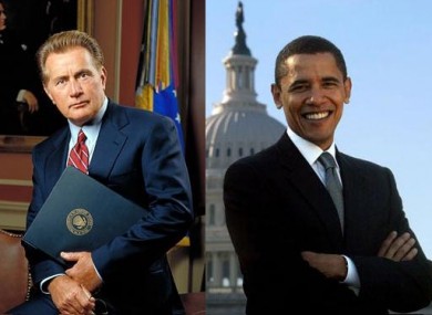 Jed Bartlet and Barack Obama... life imitating art? 