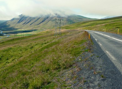 A road in Iceland. Not pictured: elves.