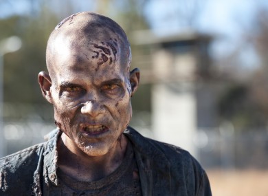 One of the show's 'walkers' from season 3. 