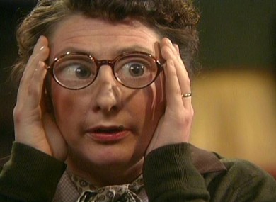 Imagine Mrs. Doyle was Father Ted's ex-wife? Madness.