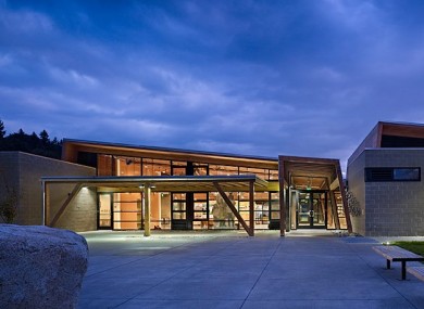 The Brightwater Center. Not pictured: rivers of poo.