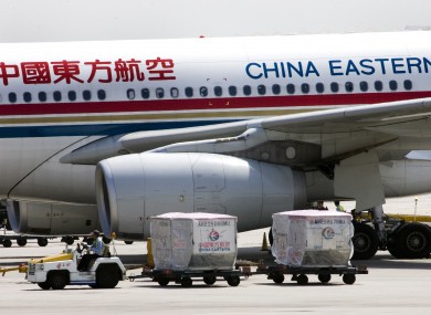 File photo of a China Eastern Airlines plane