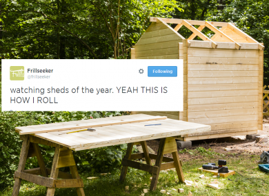 Sheds, sheds, sheds. 