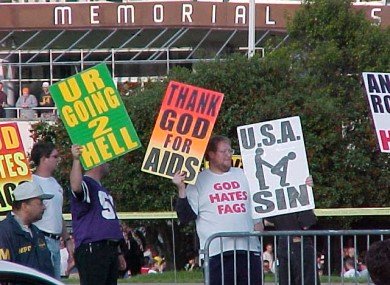 Members of the Westboro Baptist Church 