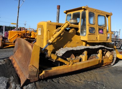 File photo of a bulldozer, not being driven by a drunk man.