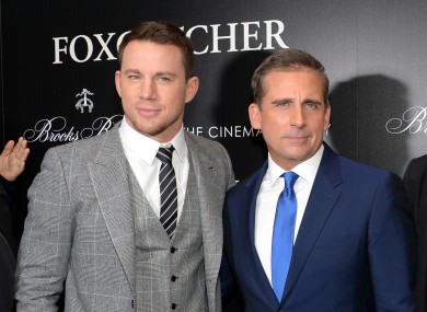 Channing Tatum and Steve Carell