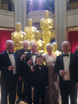 The Crush team at the Kodak Theatre 