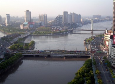The city of Ningbo