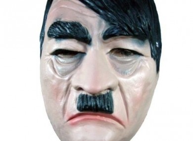 There are just a few Hitler masks for sale online. This is one of them. 