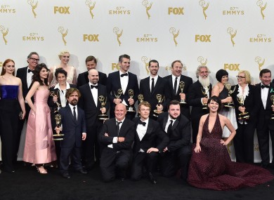 The Game Of Thrones cast and crew with ALL of their awards