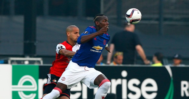 As it happened: Feyenoord v Man United, Europa League