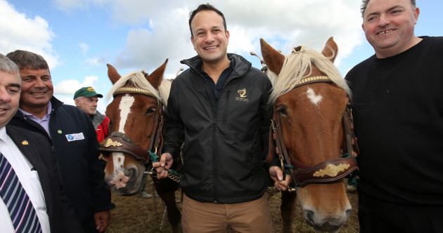 Tánaiste asked about boost to Garda Commissioner's salary as Leo tries out his ploughing skills