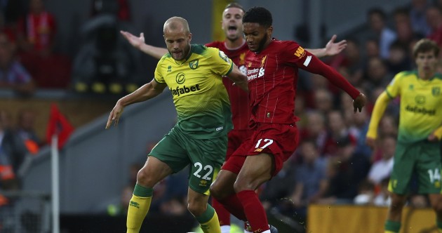 As it happened: Liverpool v Norwich, Premier League