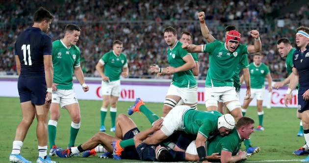 As it happened: Ireland v Scotland, Rugby World Cup