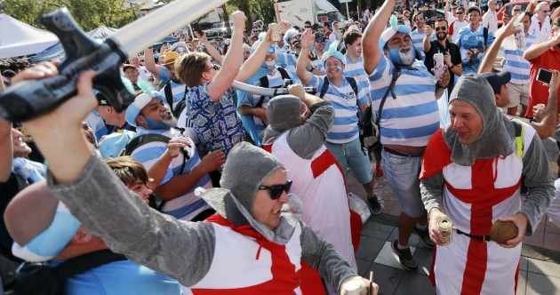 As it happened: England v Argentina, Rugby World Cup