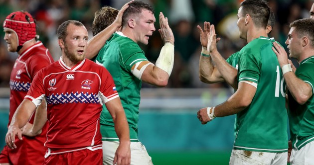 As it happened: Ireland v Russia, Rugby World Cup