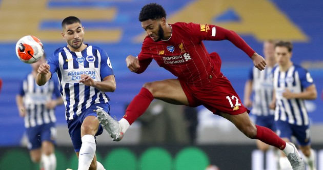 As it happened: Brighton v Liverpool, Premier League