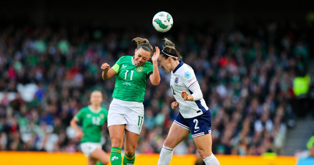 As it happened: Ireland v England, Euro 2025 qualifier