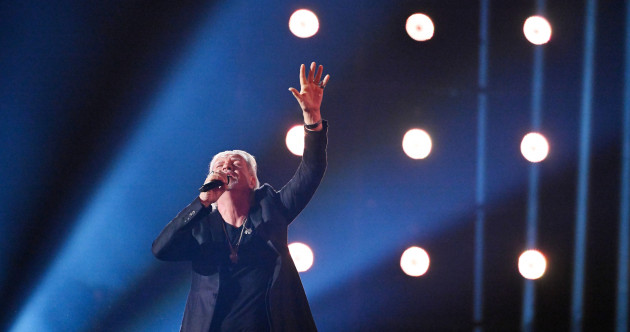 Watch: Sweden gave 'King of Eurovision' Johnny Logan a return to the big stage last night