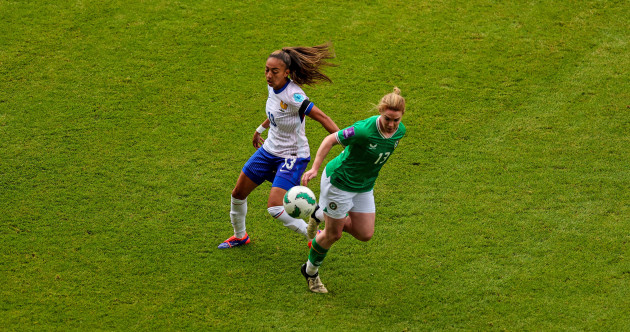 As it happened: Ireland v France, Euro 2025 qualifier