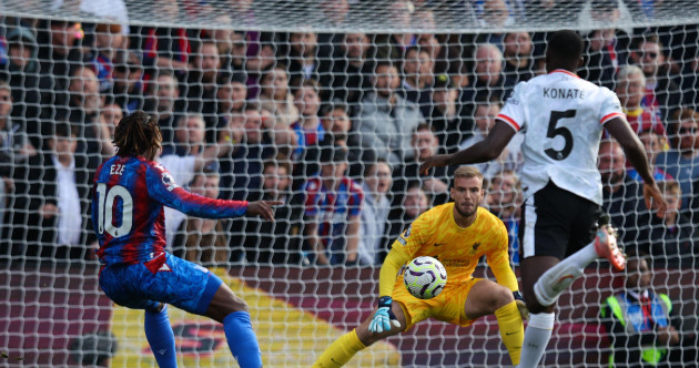 Former St Pat's goalkeeper Jaroš makes Liverpool debut in Crystal Palace win