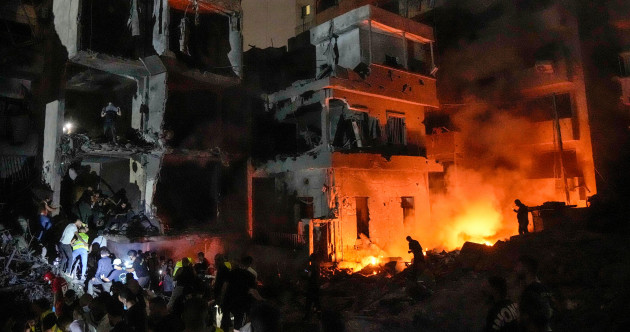 At least 22 killed and 117 injured in Israeli strikes on central Beirut