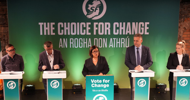 Sinn Féin promises mini-budget, property tax abolition and reducing president's term to 5 years