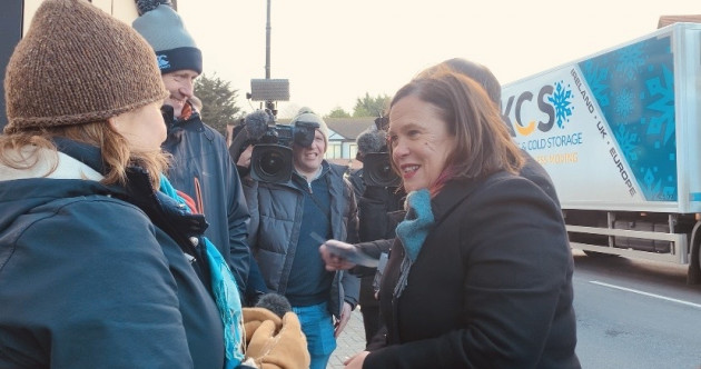 Mary Lou told she's the only person that could 'take on Donald Trump' next St Patrick's Day