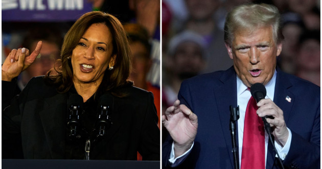 Harris and Trump host dueling rallies in final push to win battleground Wisconsin