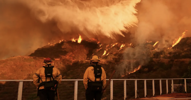 LA fires expand even further as curfew is enforced amid looting fears