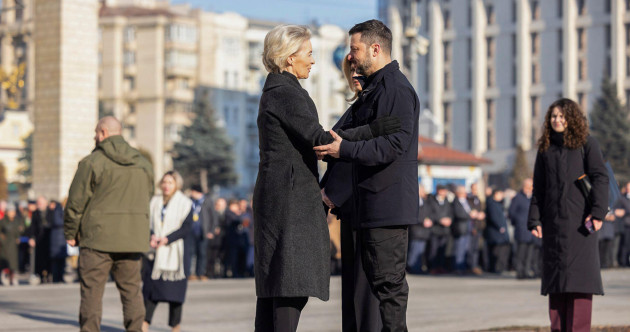 Zelensky tells EU leaders he wants peace 'this year' on third anniversary of Russian invasion