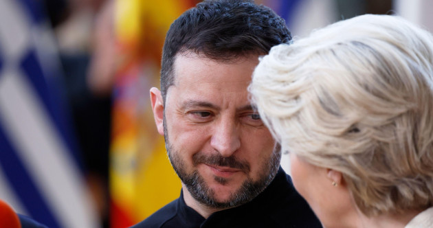 'We are very thankful that we are not alone,' Zelenskyy tells EU leaders at crisis summit