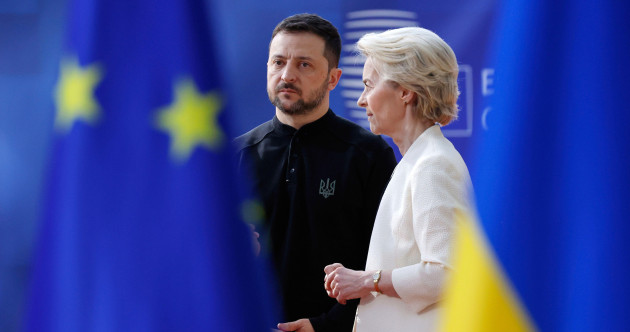 EU leaders agree plan for massive boost in defence spending but Orban vetoes Ukraine statement