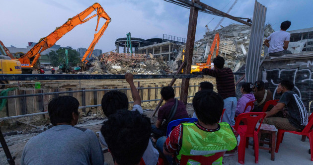 Over 1,700 confirmed dead as rescuers continue to search for survivors in Myanmar quake