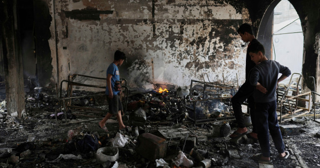 Palestinian president urges Hamas to release hostages as 25 people killed in Israeli strikes