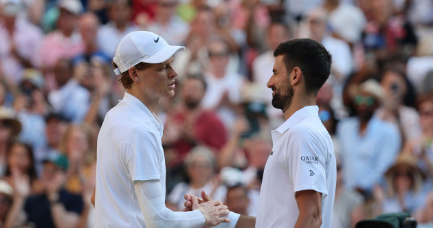Sinner mauls Djokovic to reach first Wimbledon final