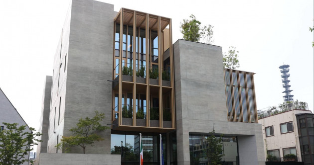 This Irish embassy in Japan is the state's most expensive building constructed outside Ireland
