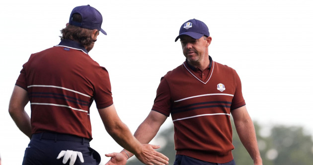 Europe lead USA by five at Ryder Cup after Saturday's Foursomes