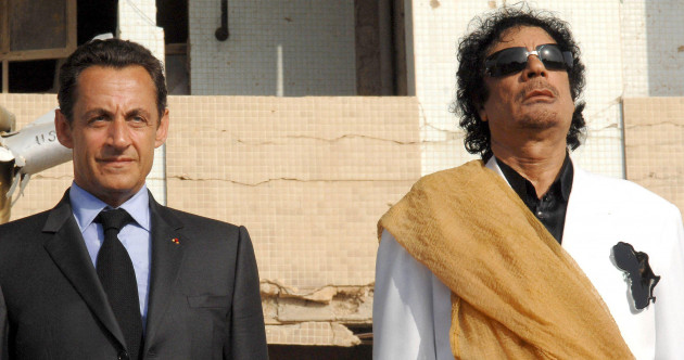 Former French president Sarkozy given five-year jail term over campaign finance links to Gaddafi